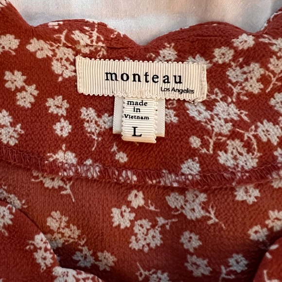 Monteau Blouse, Size Large - Picture 3 of 9